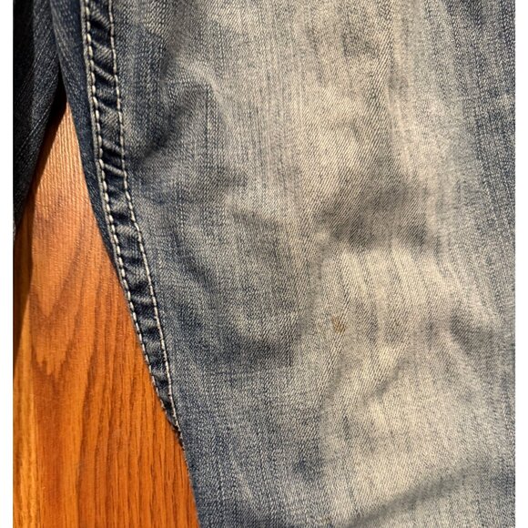 BKE Jeans Blue Jake Straight Jeans Mens 31x30 Demin Pants Faded - Picture 5 of 9